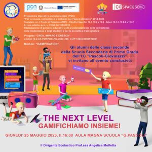 Pon Gamification: locandina 